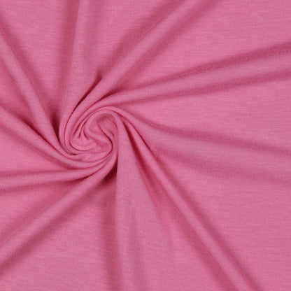 Aurora Pink Stretch Rayon Jersey Detail