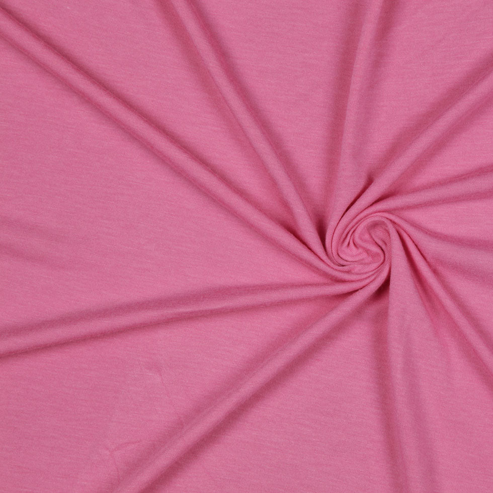 Aurora Pink Stretch Rayon Jersey