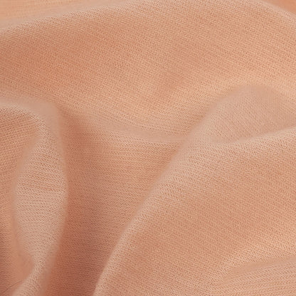 Peach Lightweight Stretch Rayon Jersey Detail