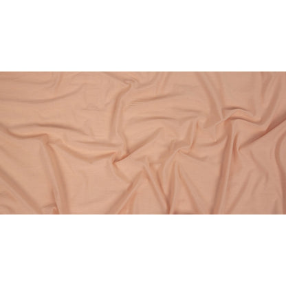 Peach Lightweight Stretch Rayon Jersey Full