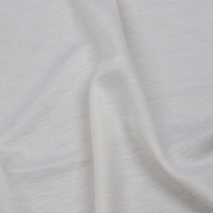 Italian Ivory Stretch Rayon Jersey Detail