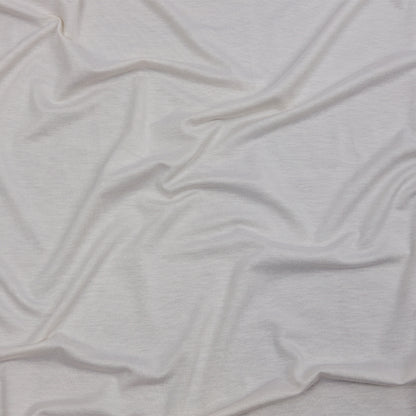 Italian Ivory Stretch Rayon Jersey
