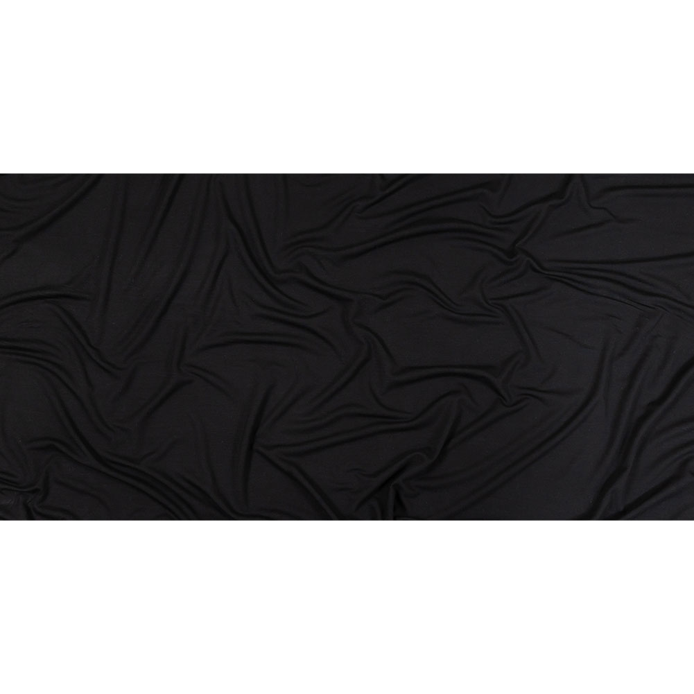 Midnight Navy Stretch Rayon Jersey Full