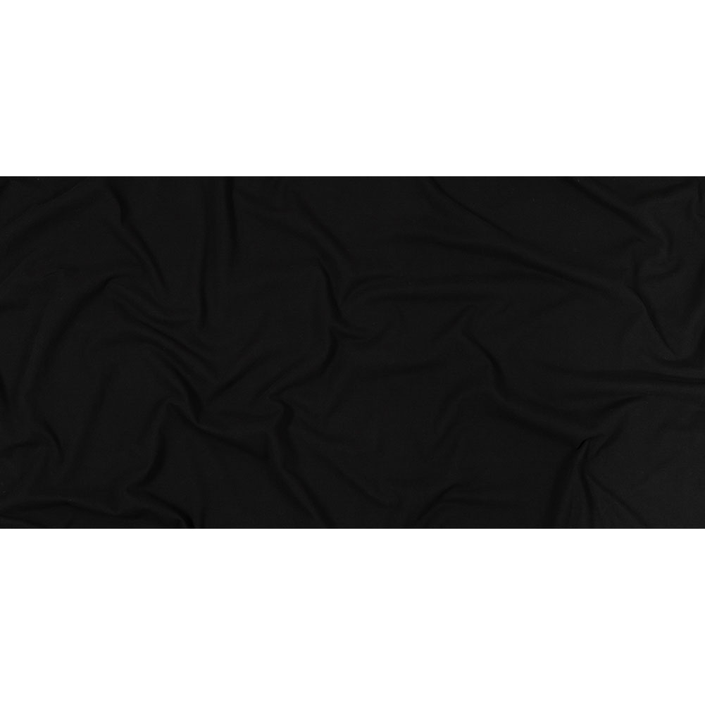 Black Stretch Rayon Jersey Full