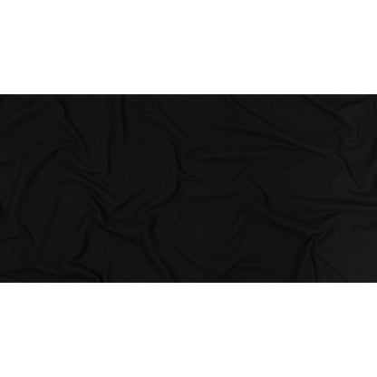 Black Stretch Rayon Jersey Full