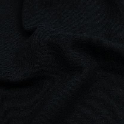 Midnight Navy Stretch Rayon Jersey Detail