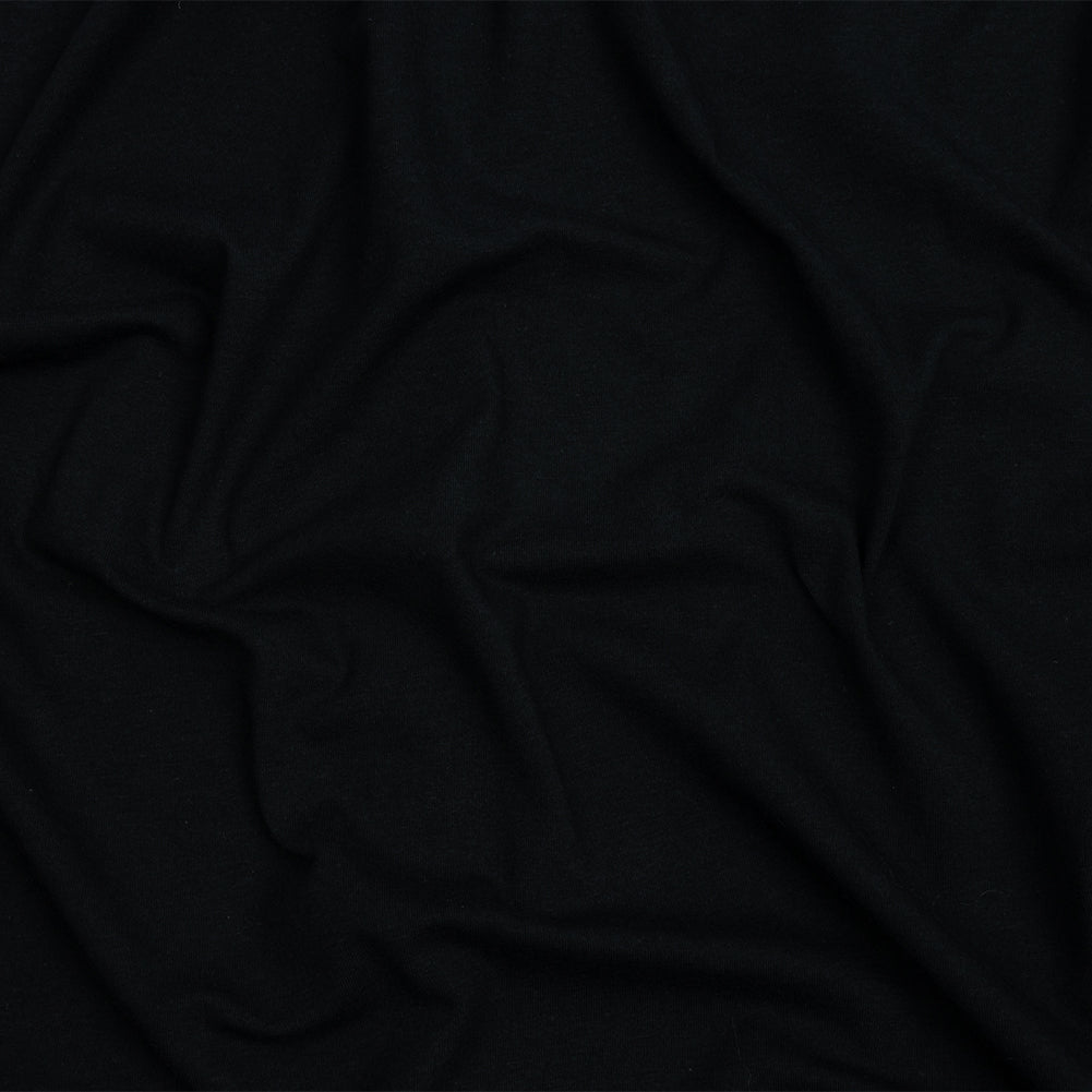 Midnight Navy Stretch Rayon Jersey