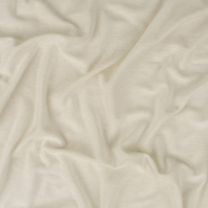 Off White Lightweight Rayon Jersey