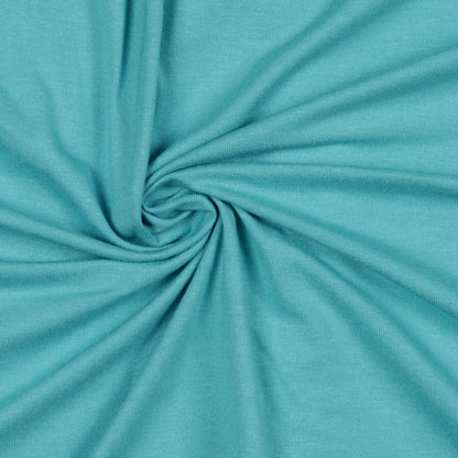 Sky Blue Stretch Rayon Jersey