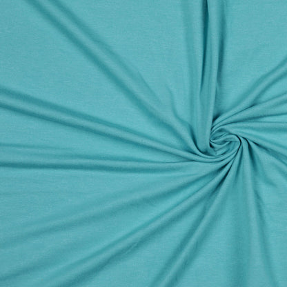 Sky Blue Stretch Rayon Jersey