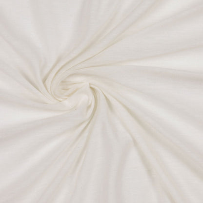 Ivory Tissue-Weight Rayon Jersey Detail