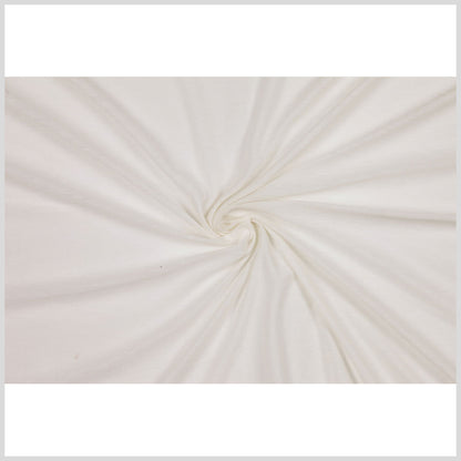 Ivory Tissue-Weight Rayon Jersey Full