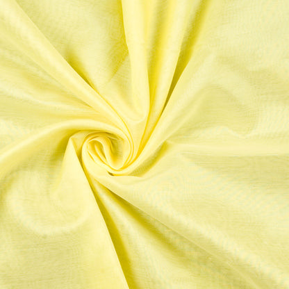 Neon Yellow Solid Voile Detail