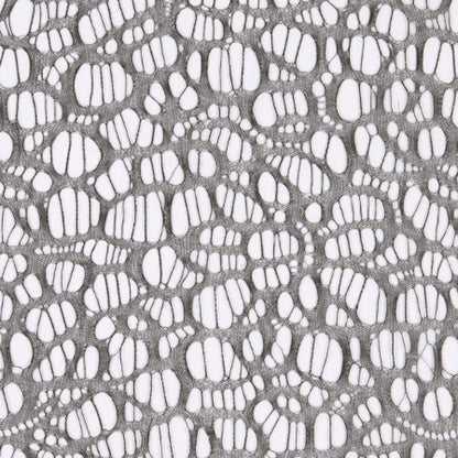 Black Delicate Silk Lace Detail