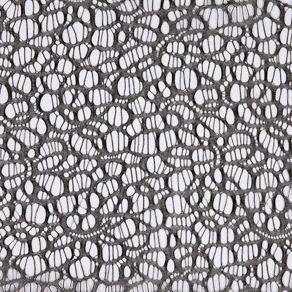 Black Delicate Silk Lace