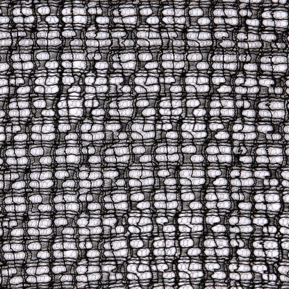 Black Delicate Silk Lace - Detail