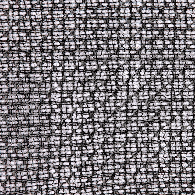 Black Delicate Silk Lace