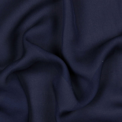 Navy Solid Georgette Detail