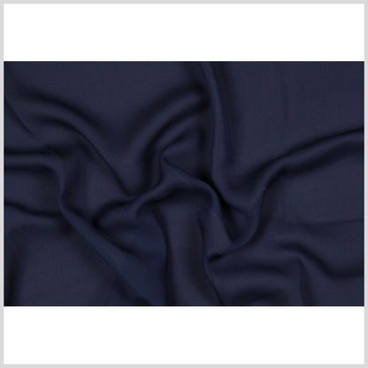 Navy Solid Georgette Full