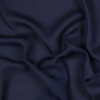 Navy Solid Georgette