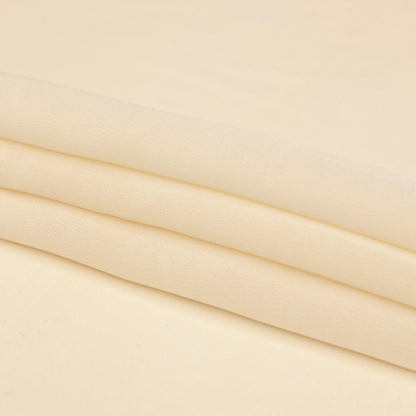 Bone Silk Lightweight 4-Ply Crepe Detail