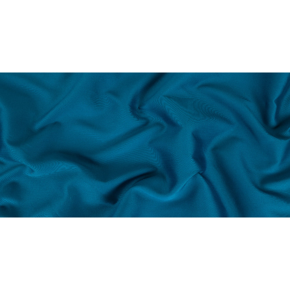 Galaxy Blue Heavy Silk and Polyester Twill