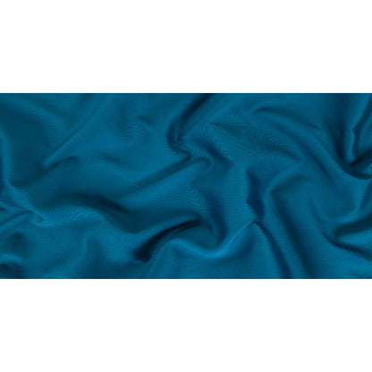 Galaxy Blue Heavy Silk and Polyester Twill