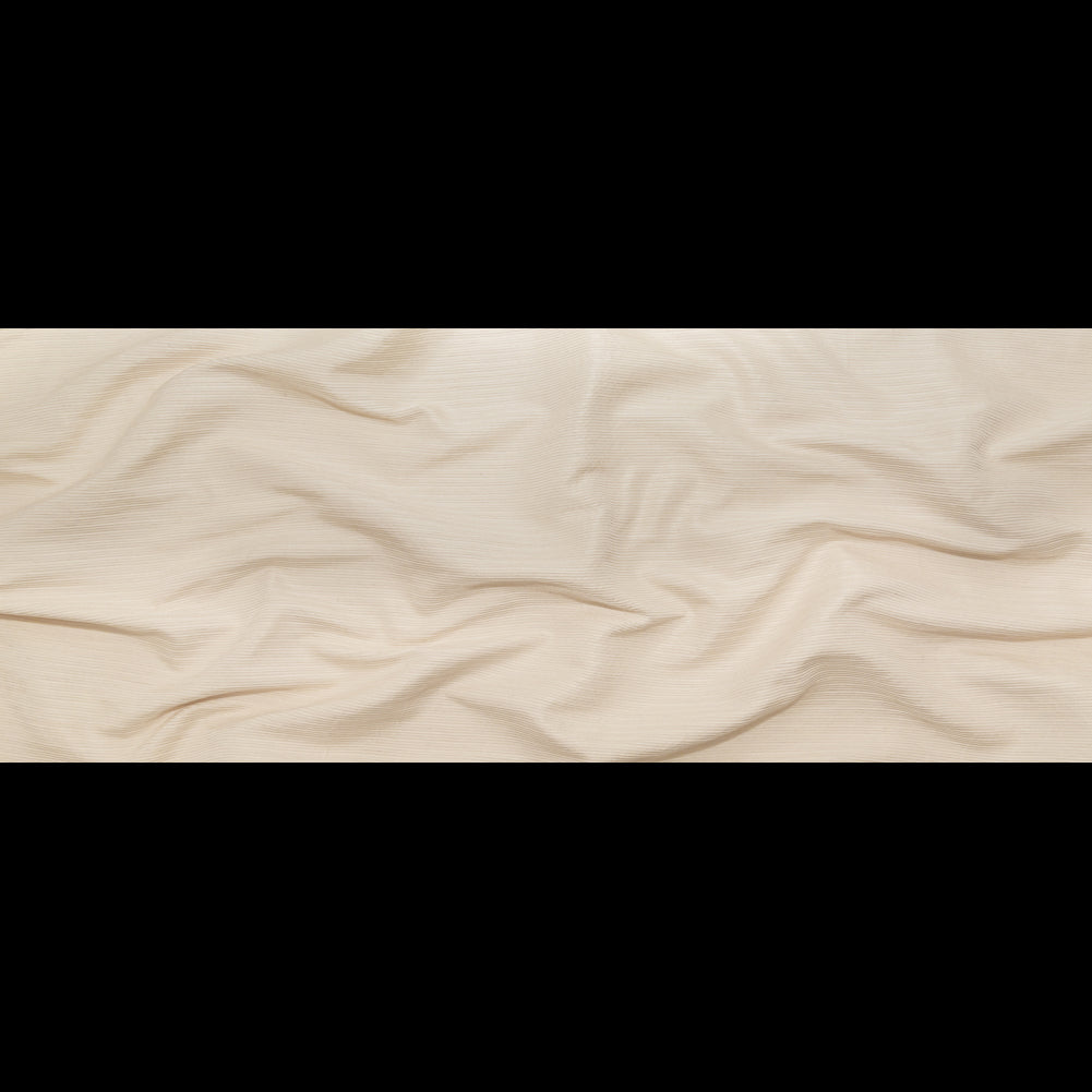 Angora Heavily Ribbed Silk and Cotton Faille