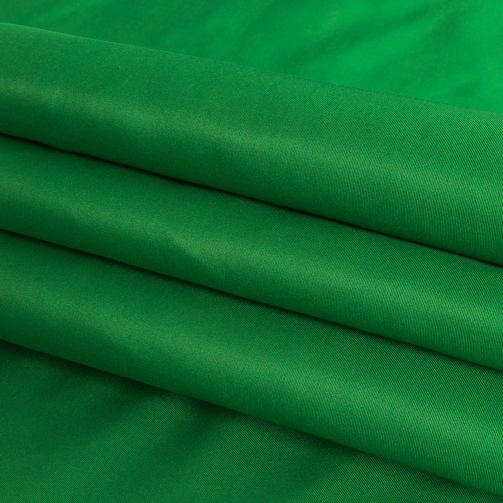 Kelly Green Silk Faille - Folded