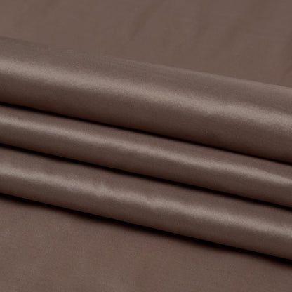 Warm Gray Silk Taffeta Folded