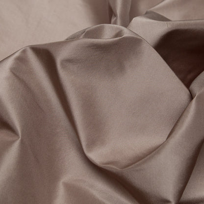Warm Gray Silk Taffeta Detail