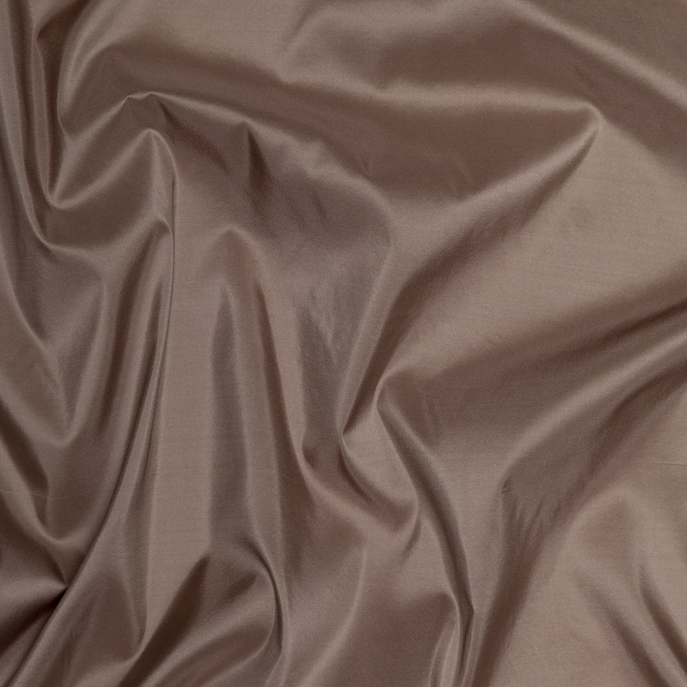 Warm Gray Silk Taffeta