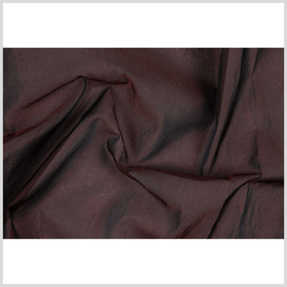 Brick/Black Solid Organza - Full