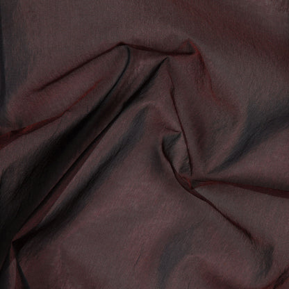 Brick/Black Solid Organza