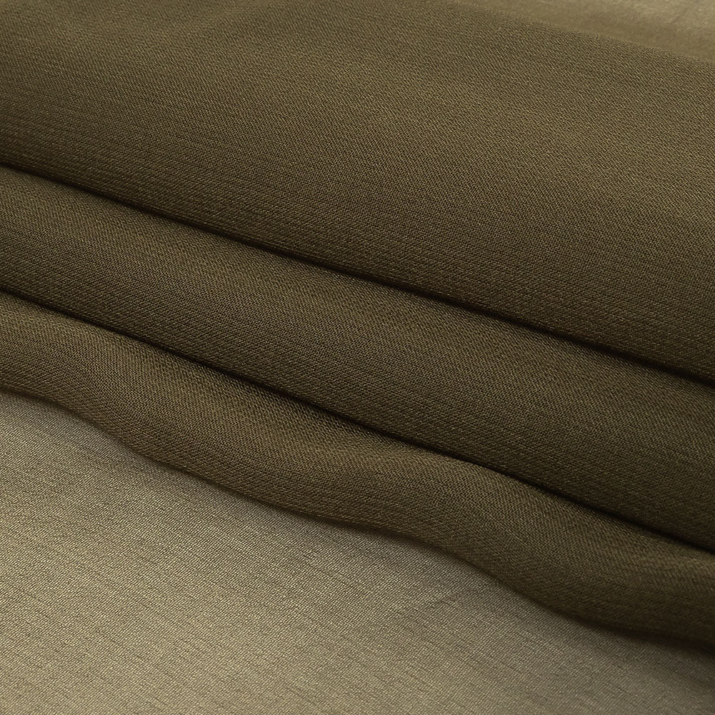 Olive Silk Chiffon - Full