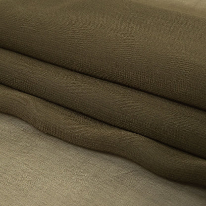 Olive Silk Chiffon - Full