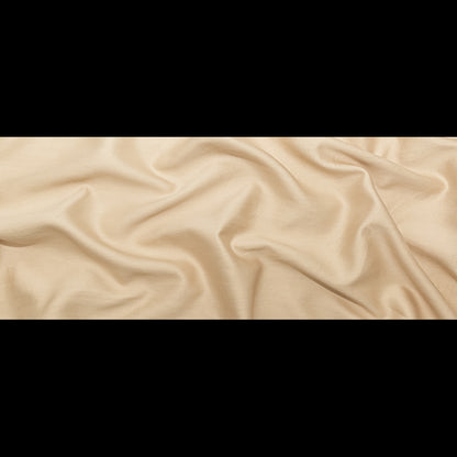 Warm Beige Silk and Wool Woven - Full
