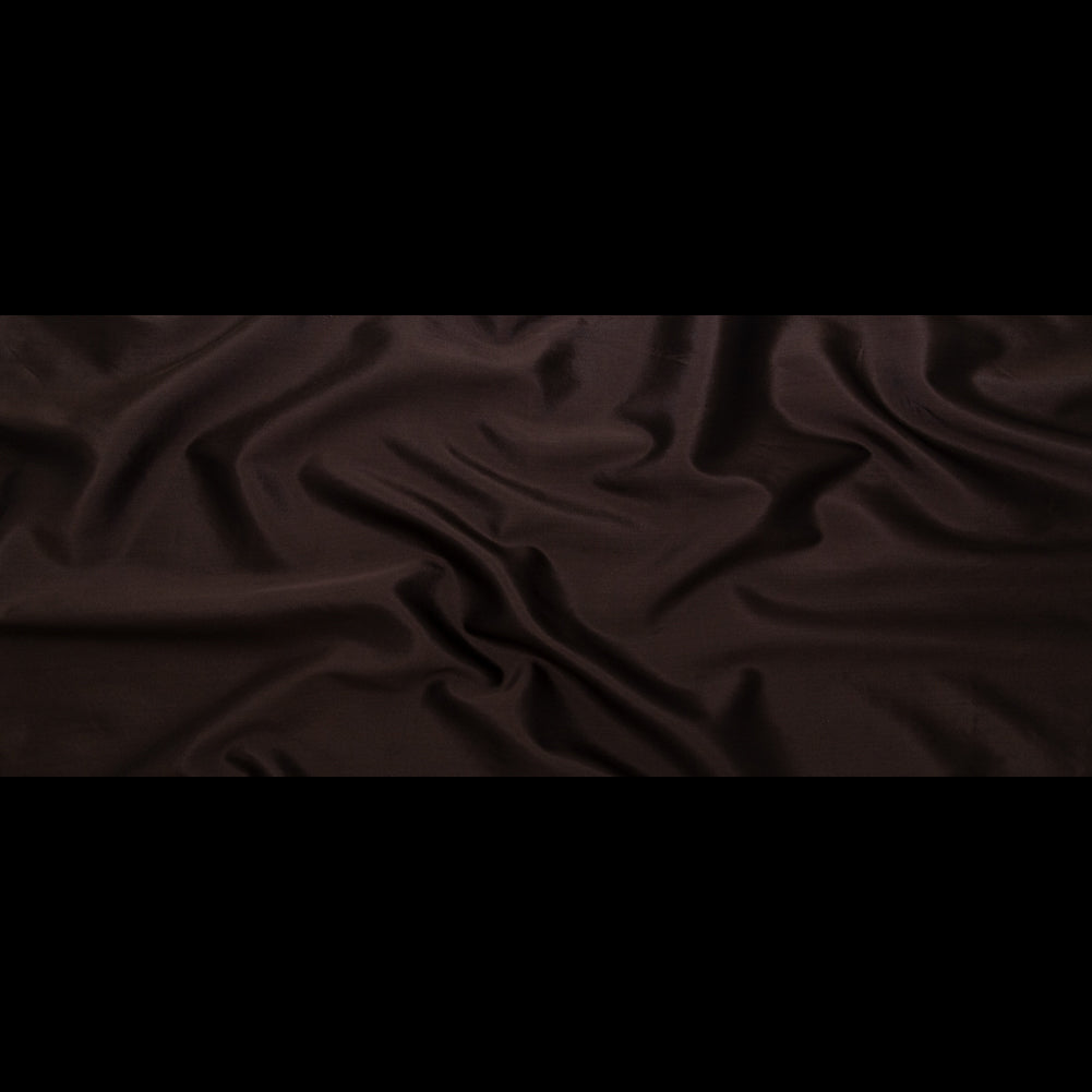 Chocolate Silk and Wool Woven - Full