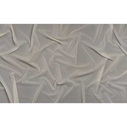 Stretch Silk Chiffon - Ivory - Deadstock