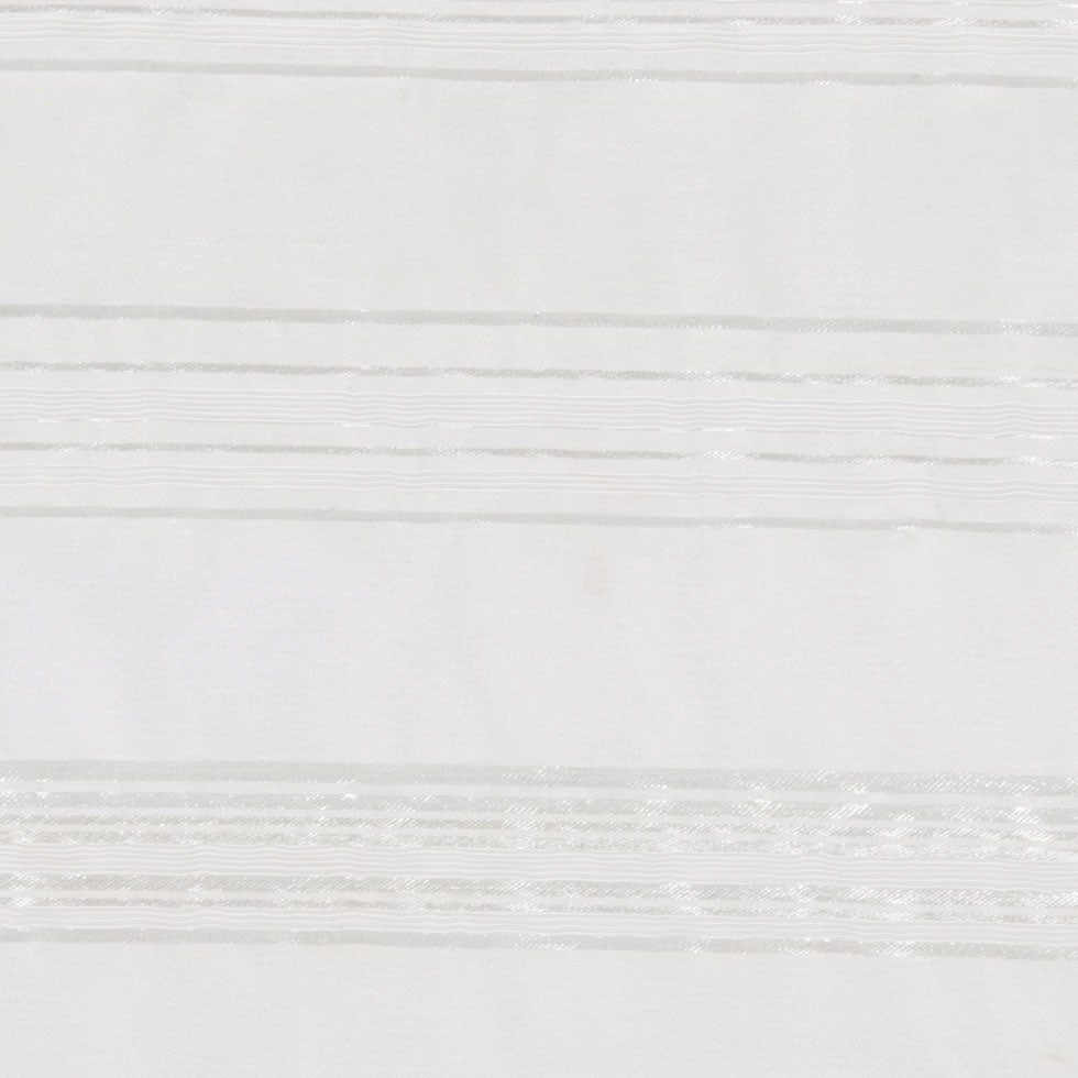 Antique White Striped Woven - Detail