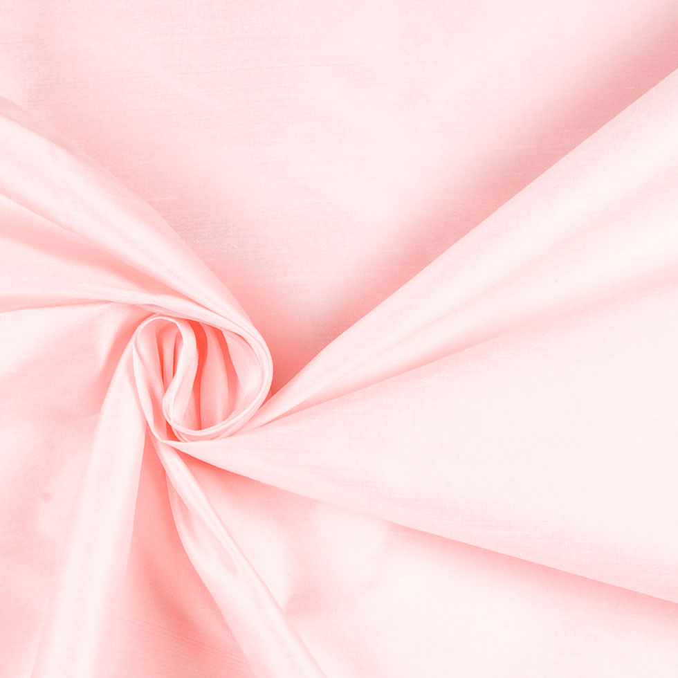 Puff Pink Solid Shantung/Dupioni - Detail