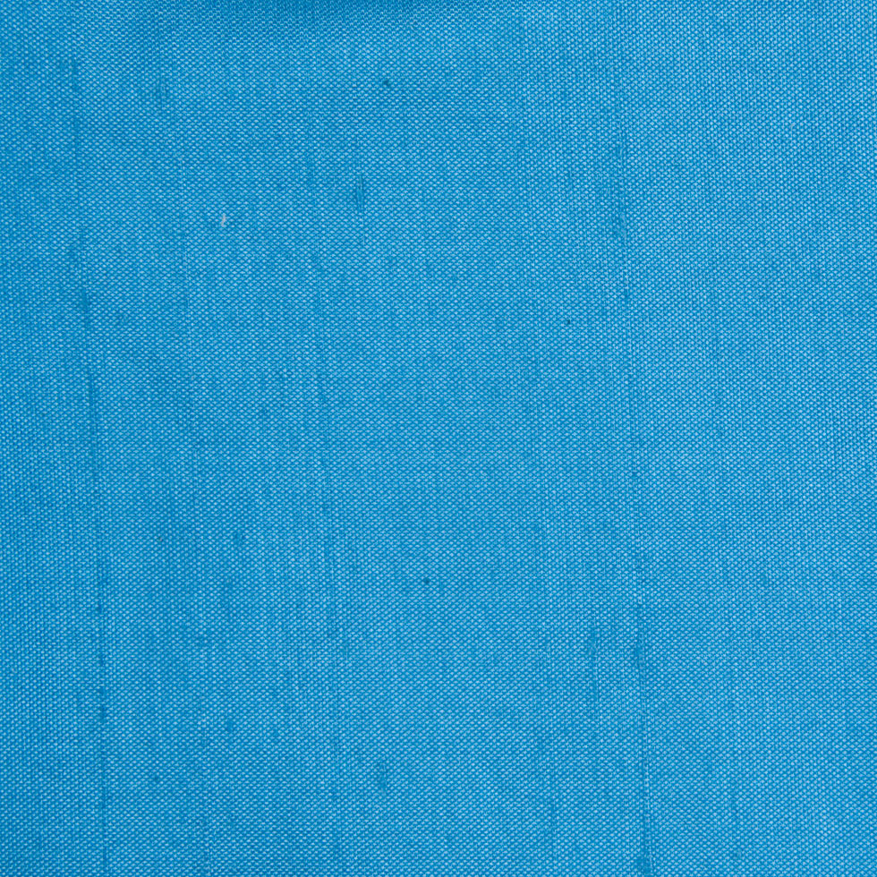 Sky Blue Solid Shantung/Dupioni