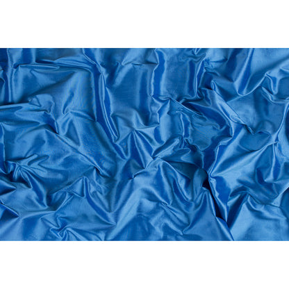 Silk Shantung - Iridescent Bright Blue and Purple - Shantung Collection Full