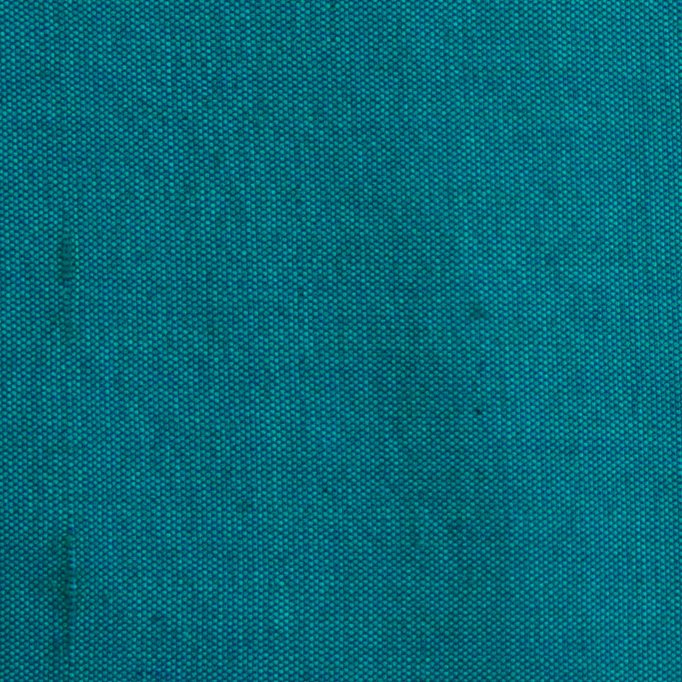Iridescent Blue Green Solid Shantung/Dupioni - Detail