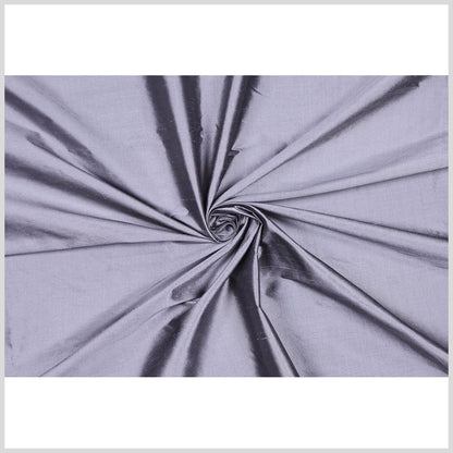 Heather Gray Solid Shantung/Dupioni - Full