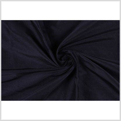 Black Solid Shantung/Dupioni - Full