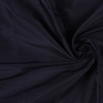 Black Solid Shantung/Dupioni