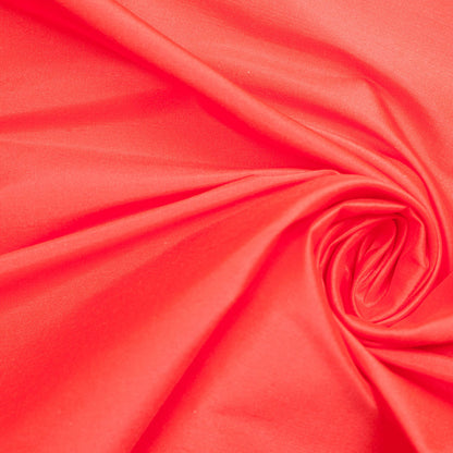 Fiery Red Silk Shantung/Dupioni