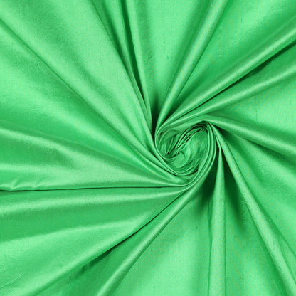 Green Apple Solid Shantung/Dupioni - Detail