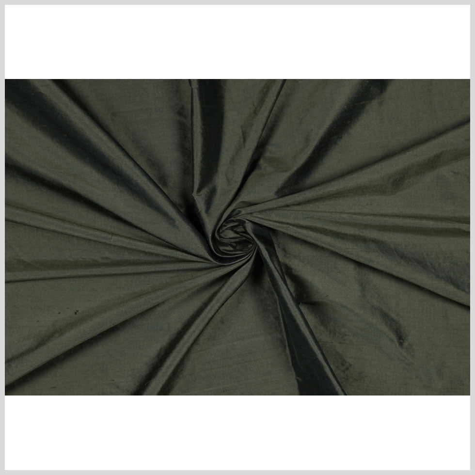 Dark Grass Solid Shantung/Dupioni - Full